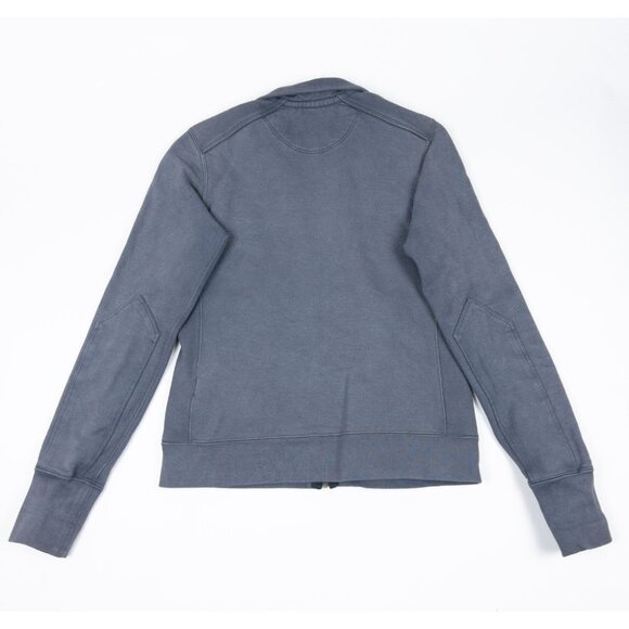 American Giant Sweatshirt Womens Small Full Zip Heavyweight Jacket Gray Made USA - Picture 3 of 14